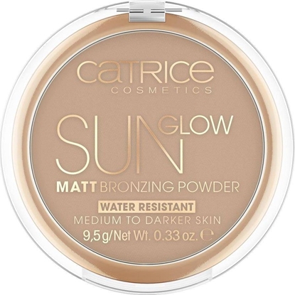 Изображение Catrice CATRICE_Sun Glow Matt Bronzing Powder Water Resistant Medium Skin puder brzujcy 035 Universal Bronze 9,5g