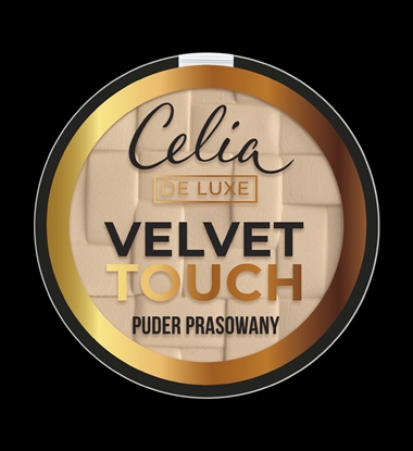 Изображение Celia Velvet Touch Puder w kamieniu nr. 103 Sandy Beige 9g
