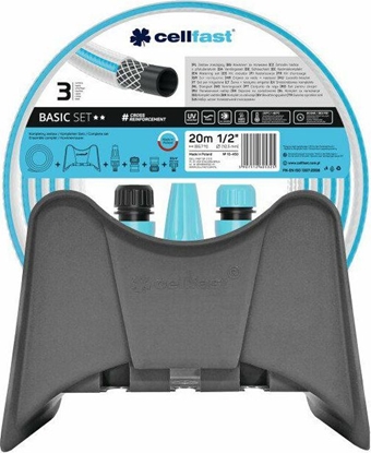 Picture of Cellfast C.W OGR. 1/2" 20m + WIESZAK, ZESTAW ZR C10-450