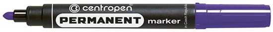 Picture of Centropen Marker Fioletowy Permanentny Okrga Kocówka 2.5 mm (8566/05)