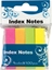 Picture of Centrum ZAKADKI INDEKSUJCE CENTRUM PAPIEROWE 12X50MM NEONOWE 4 KOLORY PO 100 KARTECZEK 82215