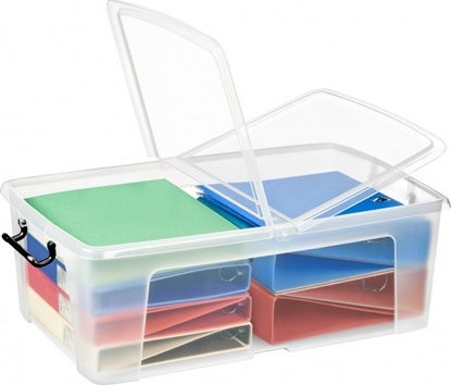 Attēls no CEP POJEMNIK BIUROWY 50 L CEP SMARTBOX TRANSPARENTNY