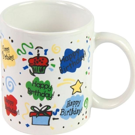 Picture of Ceramiczny kubek urodzinowy w pudeku prezentowym 300ml (Wzór2)