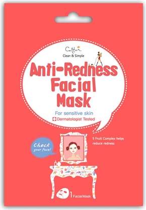 Attēls no Cettua Anti-Redness Facial Mask maska niwelujca zaczerwienienia