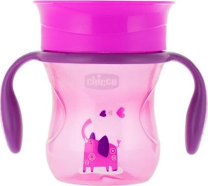 Изображение Chicco Kubek 360 do nauki picia 200ml róowy