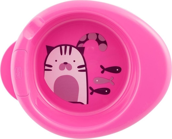 Picture of Chicco Talerz podgrzewany 2w1 róowy