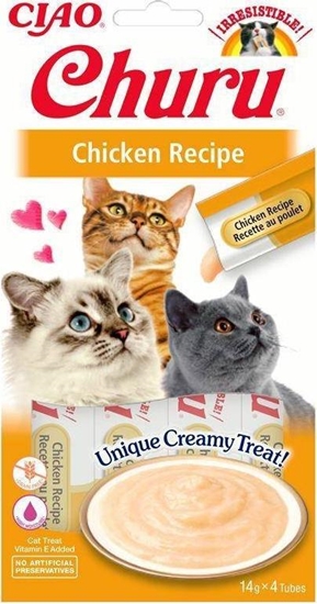 Picture of Churu Przysmak CHURU z kurczakiem dla kota 4x14g