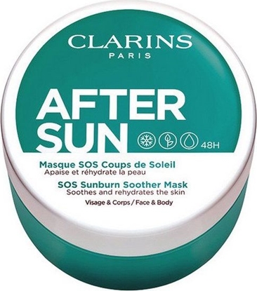 Picture of Clarins CLARINS AFTER SUN SOS SUNBURN SOOTHER MASK 100ML