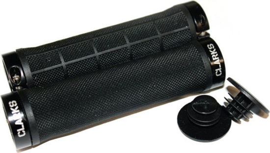 Изображение Clarks Chwyty kierownicy CLARK'S CL-G309 LOCK-ON czarne klamry