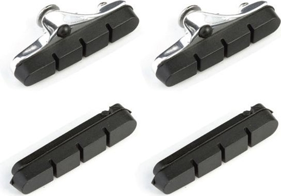 Picture of Clarks Klocki hamulcowe CLARK'S CP240 SZOSA 52mm czarne + 2x dodatkowe wkadki