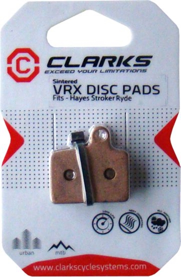 Picture of Clarks Okadziny hamulcowe HAYES (Stroker Ryde - Dyno) pó metaliczne