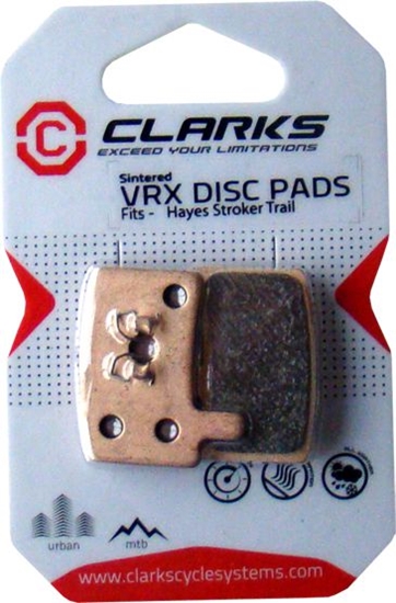 Picture of Clarks Okadziny hamulcowe HAYES (Stroker Trail) metaliczne spiekane