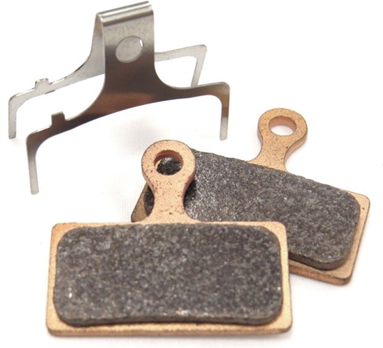 Picture of Clarks Okadziny hamulcowe SHIMANO (XTR M985, XT M785, SLX M666, Deore M615, Alfine R785, FSA K-Force, CLARKS M2) pó metaliczne