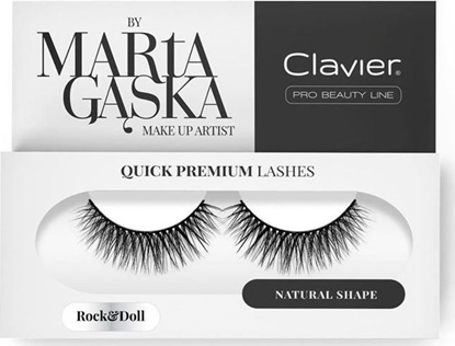 Attēls no Clavier CLAVIER_Quick Premium Lashes rzsy na pasku Rock Doll 804