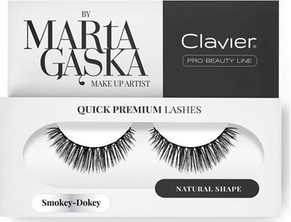 Attēls no Clavier CLAVIER_Quick Premium Lashes rzsy na pasku Smokey-Dokey 809
