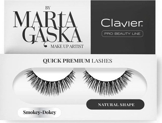 Picture of Clavier CLAVIER_Quick Premium Lashes rzsy na pasku Smokey-Dokey 809