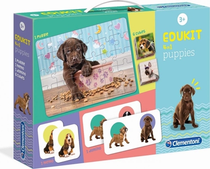 Attēls no Clementoni Clementoni Edukit 4w1 Puppies 18071
