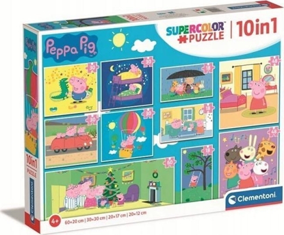 Изображение Clementoni Clementoni Puzzle 10w1 winka Peppa. Peppa Pig 20271