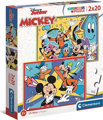Attēls no Clementoni Clementoni Puzzle 2x20el Mickey Mouse 24791