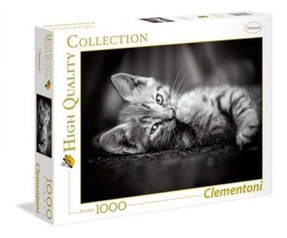 Attēls no Clementoni Puzzle 1000 elementów - High Quality Collection. Kitty (39422 )
