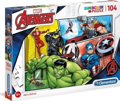 Attēls no Clementoni Puzzle 104 elementy The Avengers
