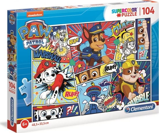 Picture of Clementoni Puzzle 104 elementów Psi Patrol