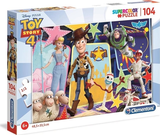 Picture of Clementoni Puzzle 104 elementów Super Kolor Toy Story 4