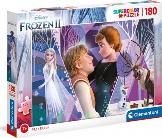 Изображение Clementoni Puzzle 180 elementów - Frozen / Kraina Lodu 2
