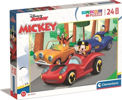 Attēls no Clementoni Puzzle 24 elementy MAXI Super Kolor, Mickey