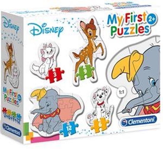 Picture of Clementoni Puzzle 3-6-9-12 Moje Pierwsze Puzzle Disney (20806)