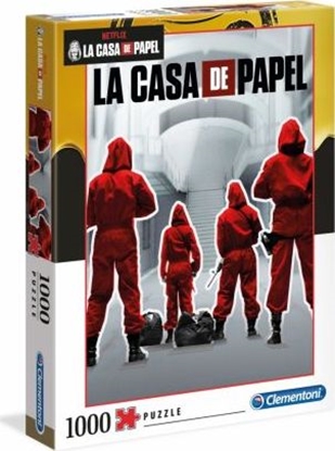 Изображение Clementoni Puzzle 500 elementów La Casa De Papel (35084)