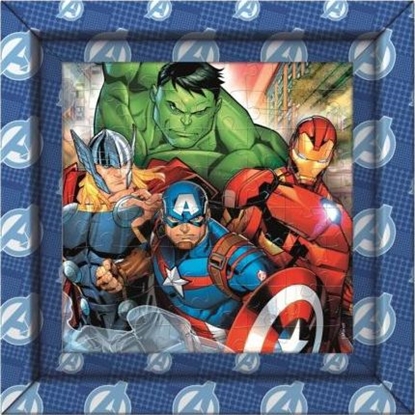 Attēls no Clementoni Puzzle 60 elementów Frame me up Avengers