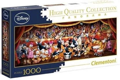 Изображение Clementoni Puzzle Panorama Disney Orchestra 1000 elementów (282639)