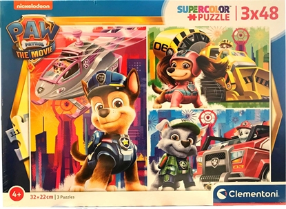 Изображение Clementoni Puzzle Psi Patrol The Movie 3x48