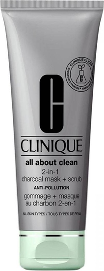 Picture of Clinique CLINIQUE_All About Clean 2-in-1 Charcoal Mask + Scrub oczyszczajca maseczka do twarzy 100 ml