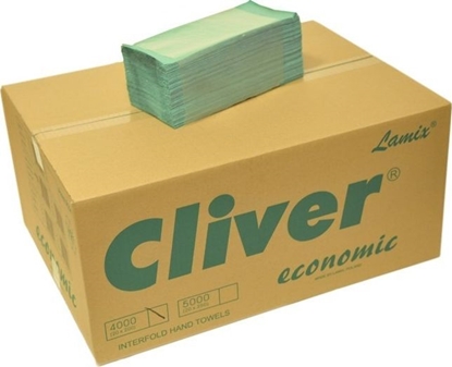 Picture of Cliver Ręcznik ZZ Zielony 4000 Economic Cliver