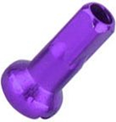 Attēls no Cn Spoke Nyple SN12 12mm stalowe fioletowe 72szt.