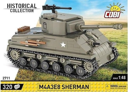 Attēls no Cobi COBI 2711 Historical Collection WWII Czołg M4A3E8 Sherman 320 klocków