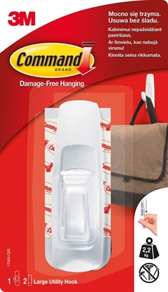 Attēls no COMMAND Hak wielokrotnego uytku duy biay