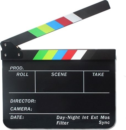 Picture of Commlite Klaps Filmowy 30x25cm / Kolor / Na Pisaki - Mazaki