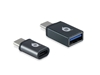 Picture of Conceptronic DONN USB-C OTG Adapter 2-Pack, USB-C to USB-A and USB-C to Micro USB