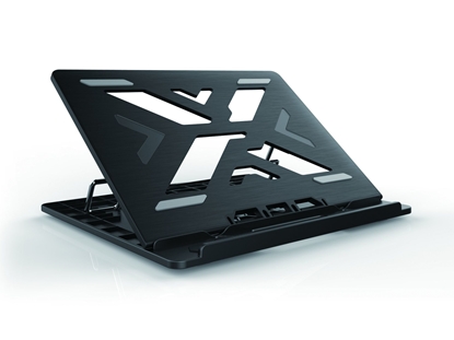 Изображение Conceptronic ERGO Laptop Cooling Stand Laptop stand Black 39.6 cm (15.6")