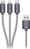Picture of Kabel USB Connect IT USB-A - Lightning 1.2 m Szary (CI-1229)