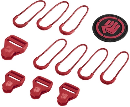 Attēls no Coocazoo Zestaw elementów wymiennych Classic Ribbon Red (138795)