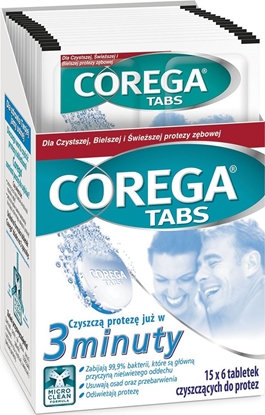 Picture of Corega  Tabletki czyszczące do protez 6 szt.