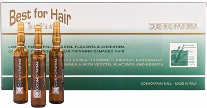 Изображение Cosmofarma Serum do włosów wzmacniające korzenie włosów Best for Hair 12x10ml