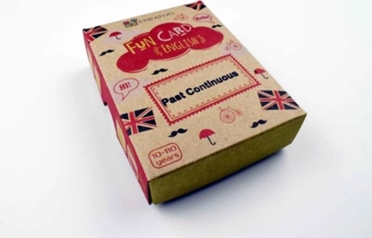 Attēls no Creativo Fun Card English Past Continuous CREATIVO