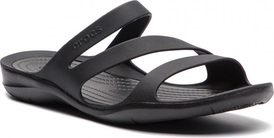 Picture of Crocs Klapki damskie Swiftwater Sandal black/black r. 37.5 (203998)
