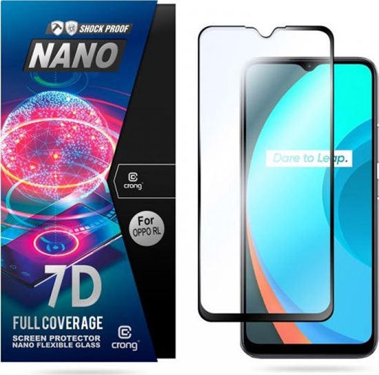 Picture of Crong Crong 7D Nano Flexible Glass - Szko hybrydowe 9H na cay ekran OPPO realme C11