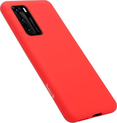 Attēls no Crong Crong Color Cover etui plecki na Huawei P40 (czerwony)